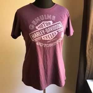 Harley Davidson Dealership Tee-purple